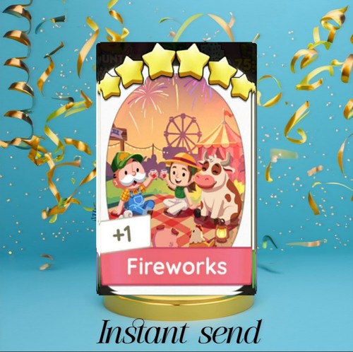 Fireworks monopoly star - monopoly,
