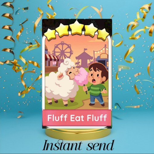 Fluff eat monopoly 5 - fluff, go