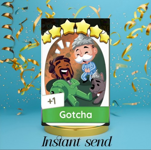 Gotcha monopoly star - go, 6